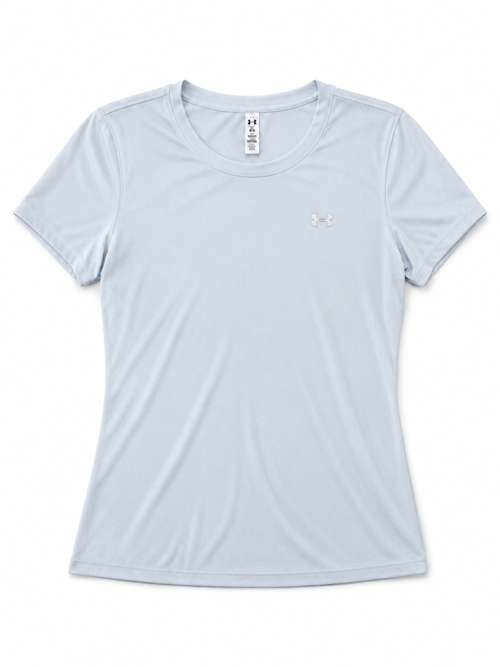 Under Armour Women's Pale Blue Short Sleeve Athletic Tee
